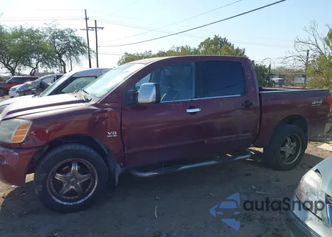 2004 Nissan Titan Se from USA, damaged, VIN 1N6AA07B94N520633